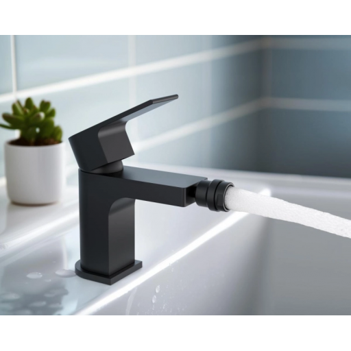 Смеситель для биде AQUATEK Лира AQ1418MB черный матовый